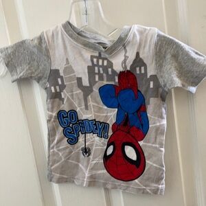 BOYS marvel Spider-Man sleep top 4t